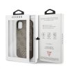 Guess GUHCN61PU4GHBR iPhone 11 6,1 / Xr6,1 brązowy/brown hardcase 4G Triangle Collection